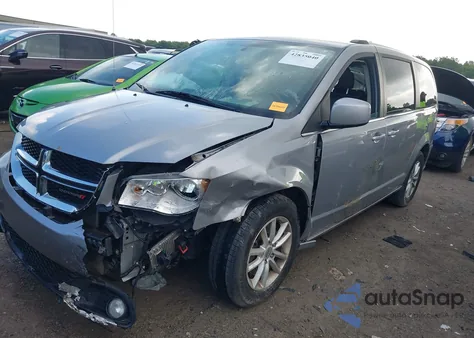 2018 Dodge Grand Caravan Sxt из США, поврежденный, VIN 2C4RDGCG4JR208581